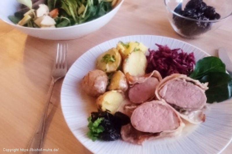 Schweinefilet im Speckmantel